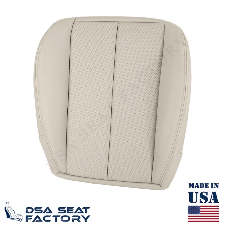 For 2010-2014 Subaru Outback Passenger Bottom Seat Cover (BR) - LEATHER BEIGE