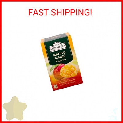 Black Tea Mango Magic Teabags, 20 ct - Caffeinated & Sugar-Free