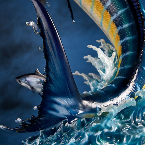 Kaiyodo NATURE TALES Blue Marlin Statue Model In Stock NEW | eBay