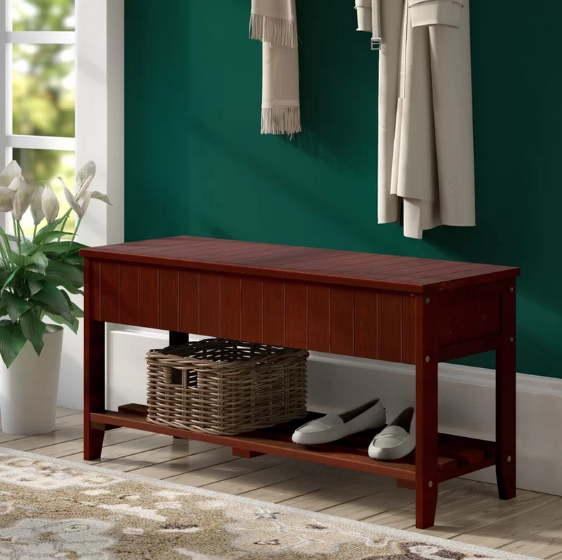 Wood Storage Bench Storagebenchi Com