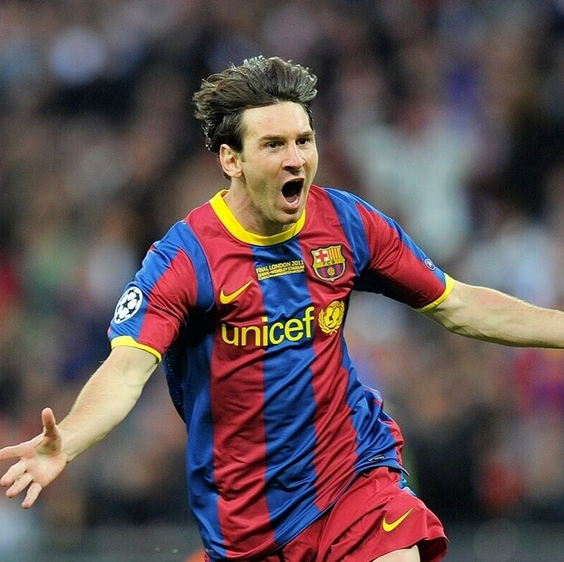 Barcelona Jersey Champions League Final 2011 Lionel Messi 10