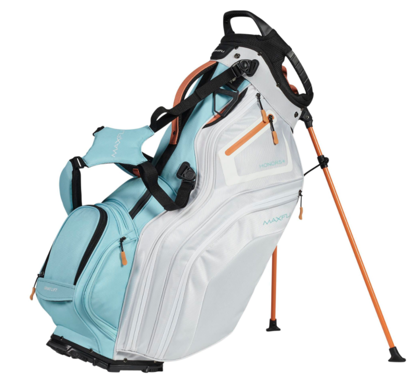 Maxfli Women's Honors+ 14-Way Golf Club Stand Bag - Gray/Teal