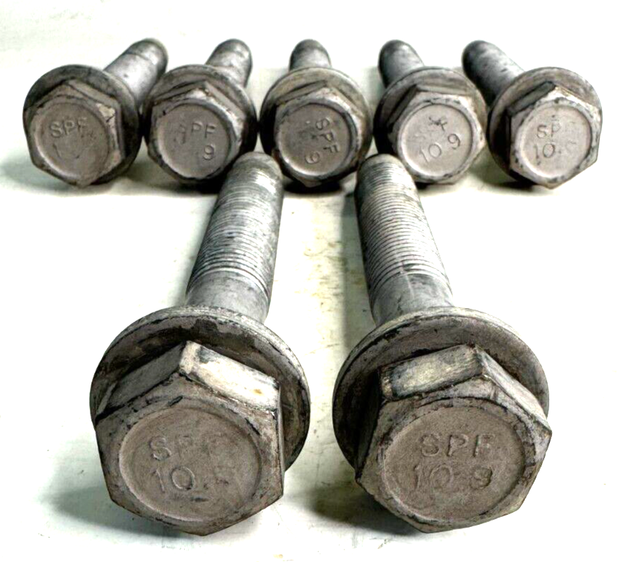 パーツ DURAACE9000 MOPAR HEX HEAD BOLT & WASHER 6506672AA M14X2.0X135 10.9