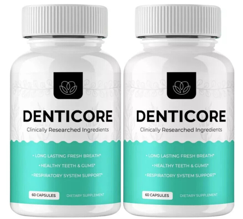 Denticore Dental & Oral Health Support Dietary Supplement (120 Capsules)