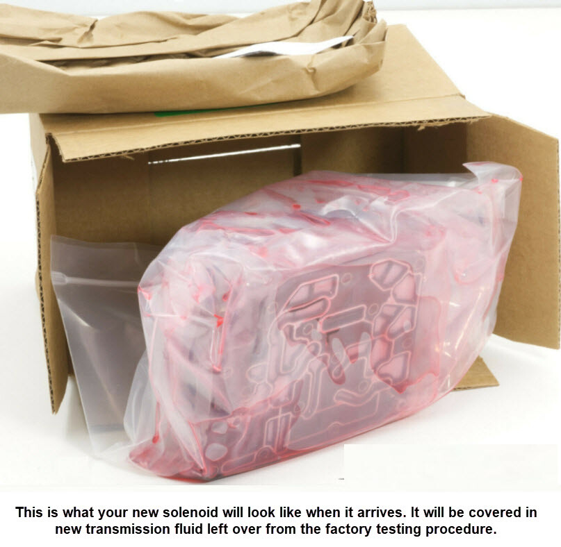 Genuine Mopar OEM 45RFE 545RFE 68RFE Shift Solenoid Block Pack w/ TRS Plate