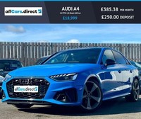2020 Audi A4 2.0 TFSI 40 Black Edition  Saloon Petrol Automatic