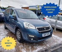 2017 Peugeot Partner Tepee 1.6 BlueHDi 100 Allure 5dr ETG Wheelchair Adapted MPV