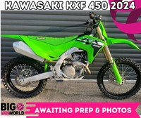 Kawasaki KXF 450 2024 - Only 12 Hours - Stock & Great Condition