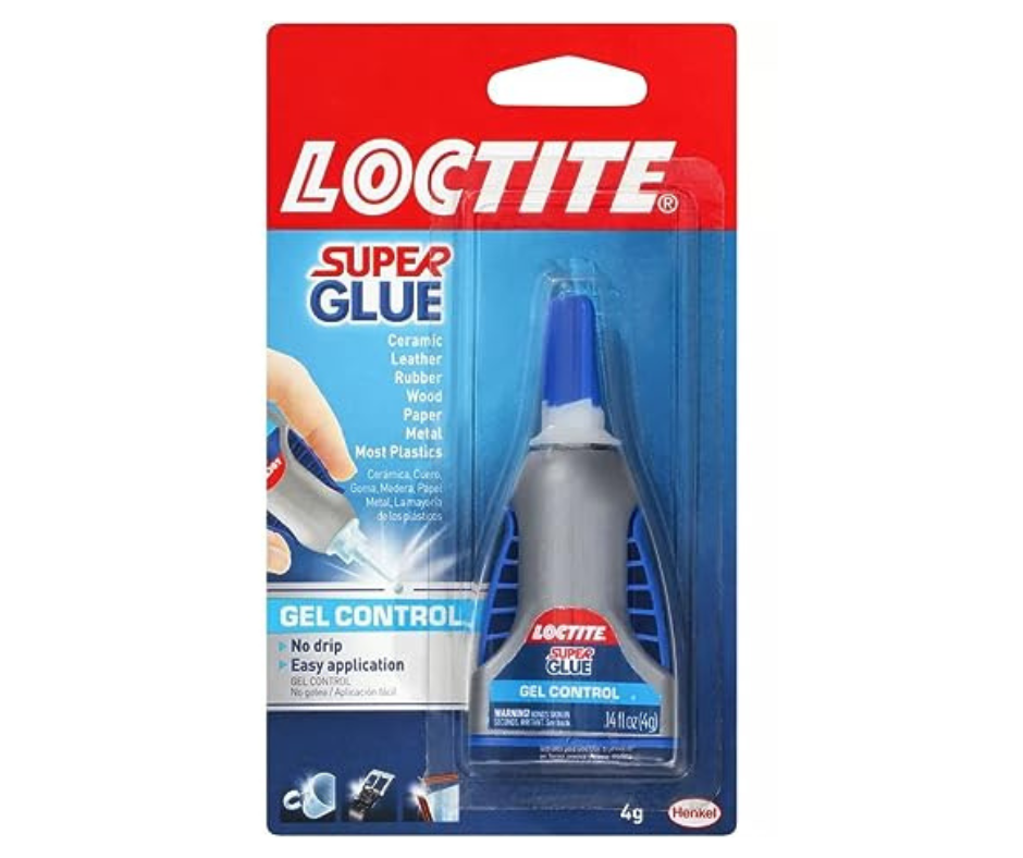 Loctite Super Glue Ultra Gel Control, 0.14 Fl Oz, 1, Bottle