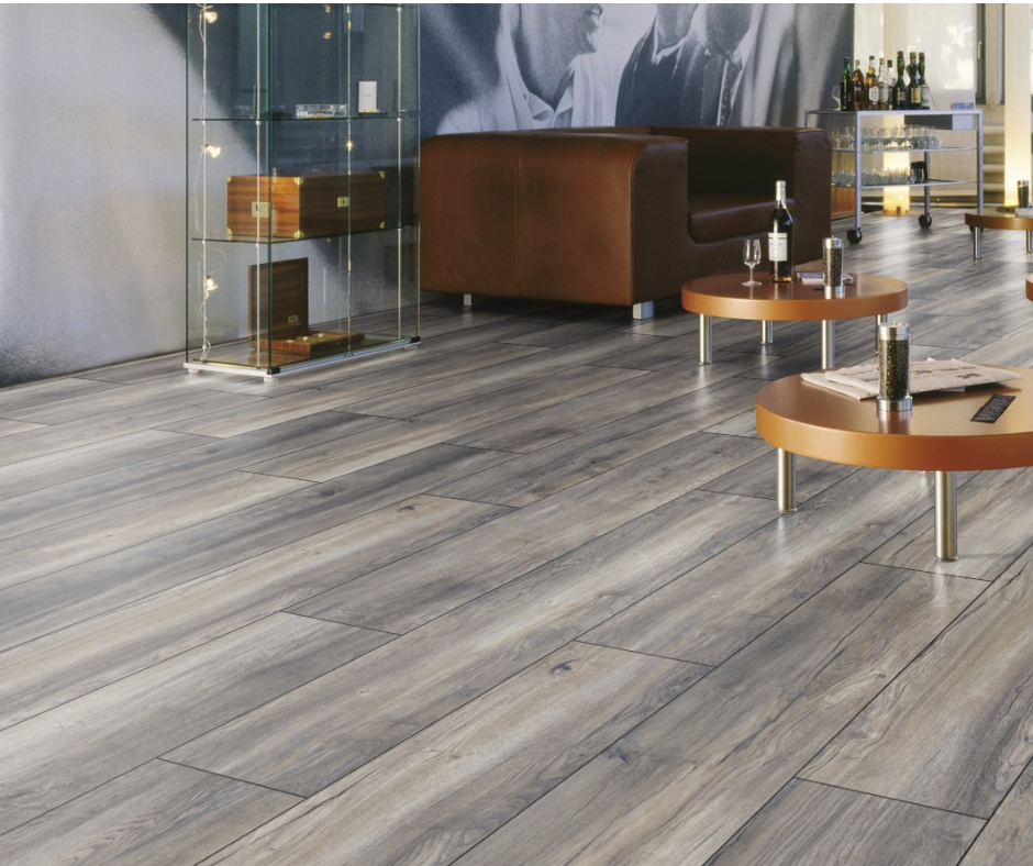 10mm Harbour Oak Grey Laminate Flooring Free Underlay & Free Beading, Glasgow | eBay