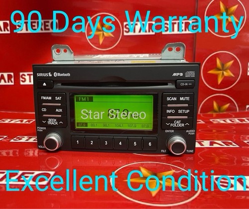 11-14 Kia Sedona AM FM CD Player Satellite Ready Radio 96130-4DBBJ  "KI124U