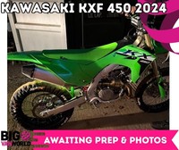 Kawasaki KXF 450 2024 - Only 12 Hours - Stock & Great Condition