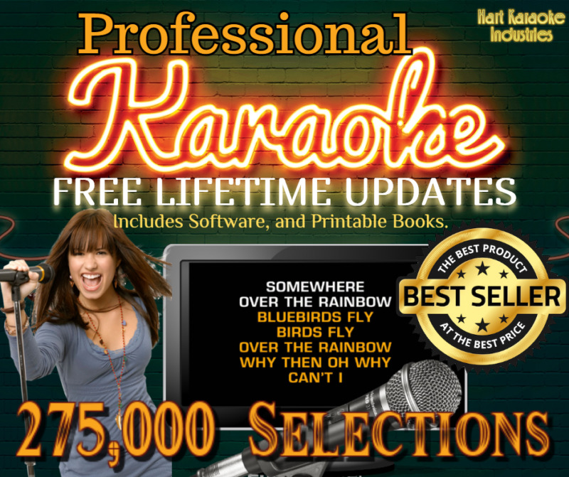 Computer Karaoke System - Host Karaoke From Your Laptop. Over 275,000 Selections