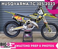 Husqvarna TC 125 2023 Heritage Edition - Only 30 Hours - Fresh Piston 1hr