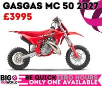 Gas Gas MC 50 2027 - Zero Hours - Only One Available 