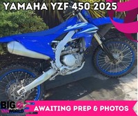 Yamaha YZF 450 2025 - Only 35 Hours - Mint Condition & Stock