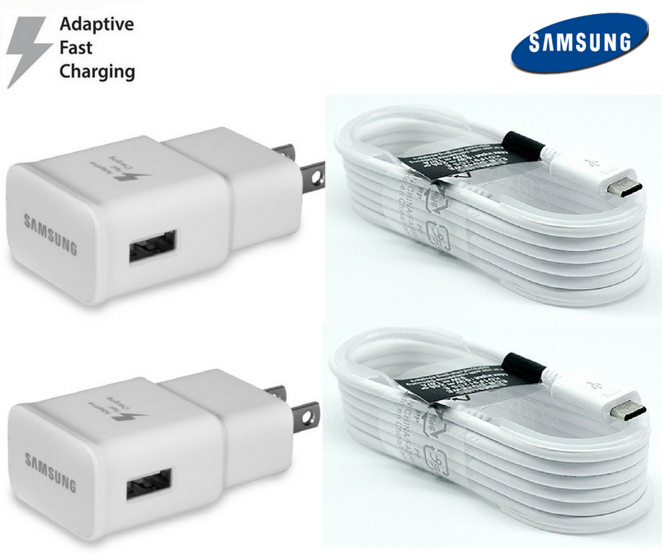 New Original Samsung Galaxy S6 S7 Edge Note 4 Note 5 Adaptive Fast Rapid Charger