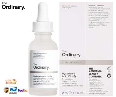 The Ordinary Hyaluronic Acid 2% + B5 Moisturizing Serum - 30ml | Hydrators & OIL