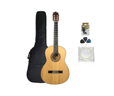 SCG-978N  Pro student SOLID Cedar Top Classical Guitar+Free Gig Bag