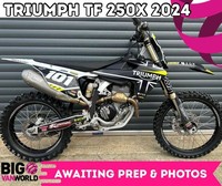 Triumph TF 250X 2024 - Only 54 Hours - HGS & Fresh Clutch