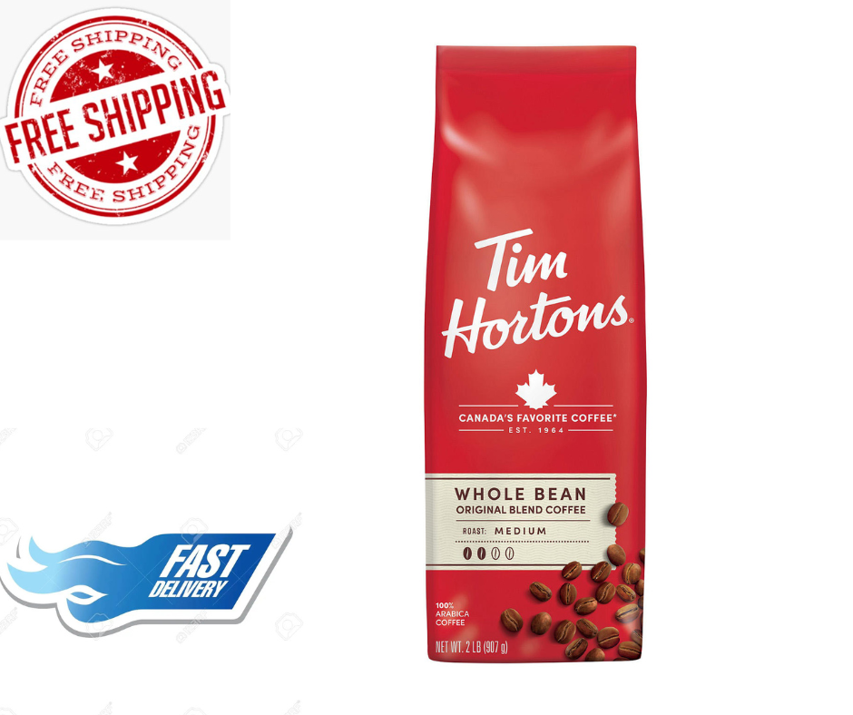 Tim Hortons Whole Bean Coffee, Medium Roast {32 oz.}