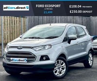 2017 Ford Ecosport 1.5 TDCi Zetec HATCHBACK Diesel Manual