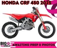 Honda CRF 450 2025 - VAT - LOW HOURS - FULLY SERVICED