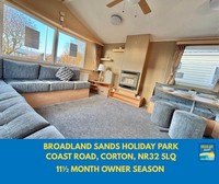 CHEAP STATIC CARAVAN FOR SALE ON BROADLAND SANDS HOLIDAY PARK