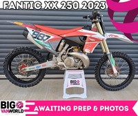 Fantic XX 250 2023 - Only 40 Hours - VHM Head & Envy Wheels