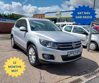 2014 Volkswagen Tiguan 2.0 TDi BlueMotion Tech Match 5dr [2WD] ESTATE Diesel Man