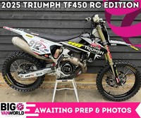 Triumph TF450 RC 2025 - INC VAT- FULLY PREPPED RACE BIKE // NEVER BEEN ON TRACK 