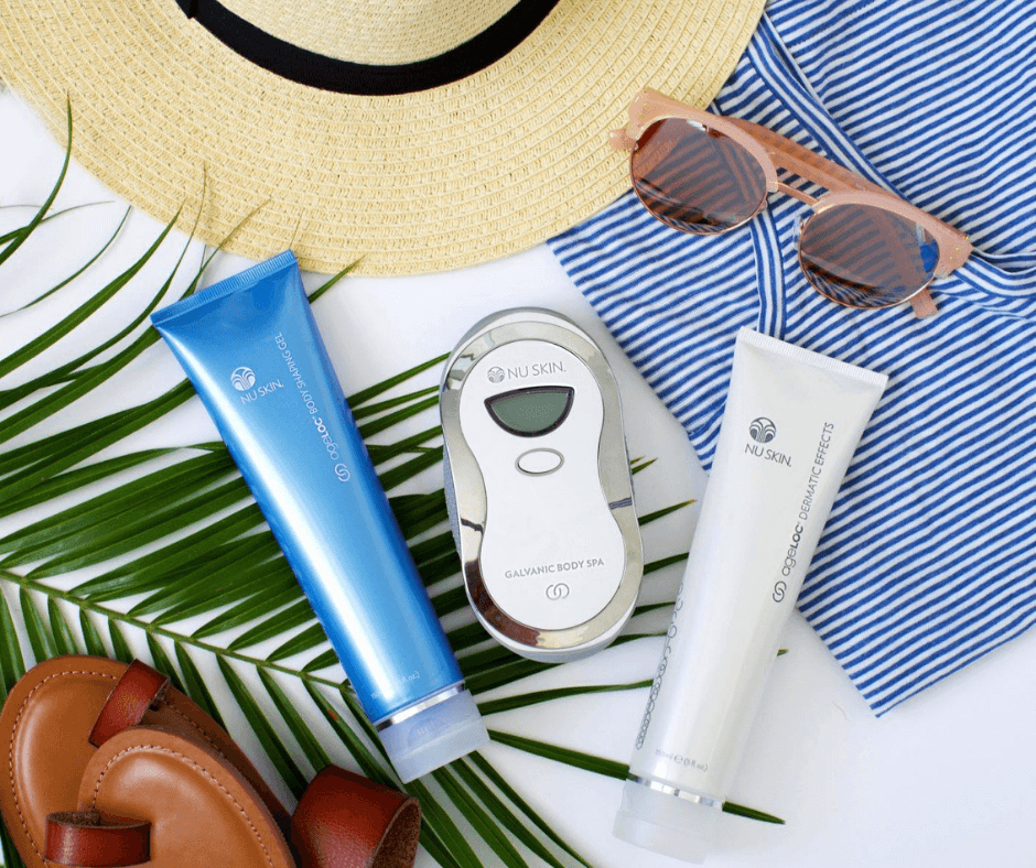 Nu Skin Nuskin Galvanic Body Spa Kit w/ Body Shaping Gel Nu Skin Nuskin Galvanic Body Spa Kit w/ Body Shaping Gel