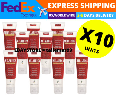 Melaleuca Whitening Tooth Polish Paste 3.3 oz Cinnamon New Label ( 10 PACK )