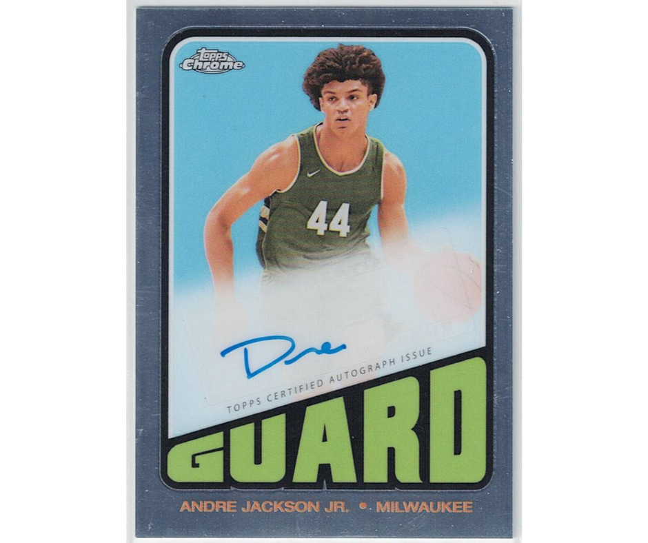 2023-24 Topps RC Certified Autograph Andre Jackson JR