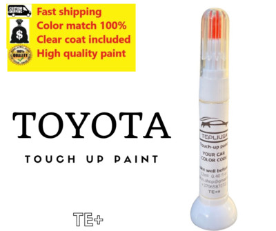 For TOYOTA 4RUNNER 8J7 BLUE STEEL Touch up paint pen with brush SCRATCH REPAIR