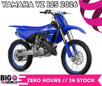 Yamaha YZ 125 2026 - ONE AVAILABLE- Zero Hrs / PX Welcome