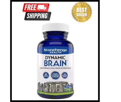 Stonehenge Health Dynamic Brain Supplement For Enhanced Memory and Focus NEW