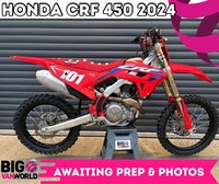 Honda CRF 450 2024 - Only 11 Hours - Mint Condition
