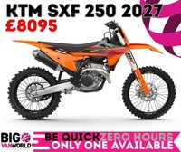 KTM SXF 250 2027 - Zero Hours - Only One Available