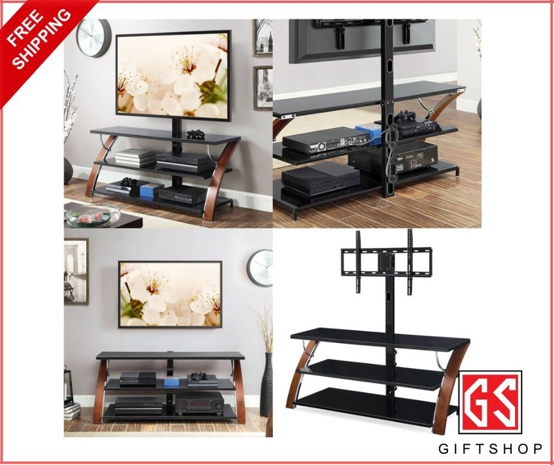 For Tvs Up To 65" Brown Cherry Charcoal