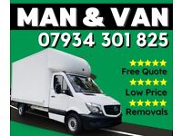 07 934 301 825 MAN and VAN Same Day HOUSE REMOVAL *also* Waste Rubbish Removal