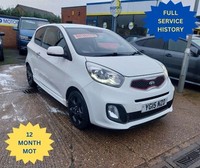 2015 Kia Picanto 1.25 White 3dr Auto HATCHBACK Petrol Automatic