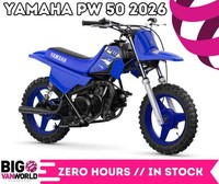 Yamaha PW 50 2026 - Zero Hours - Great Kids Starter Bike 