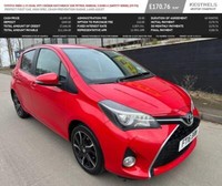 2016 Toyota Yaris 1.33 Dual VVT-i Design Hatchback 5dr Petrol Manual S Euro 6 (S