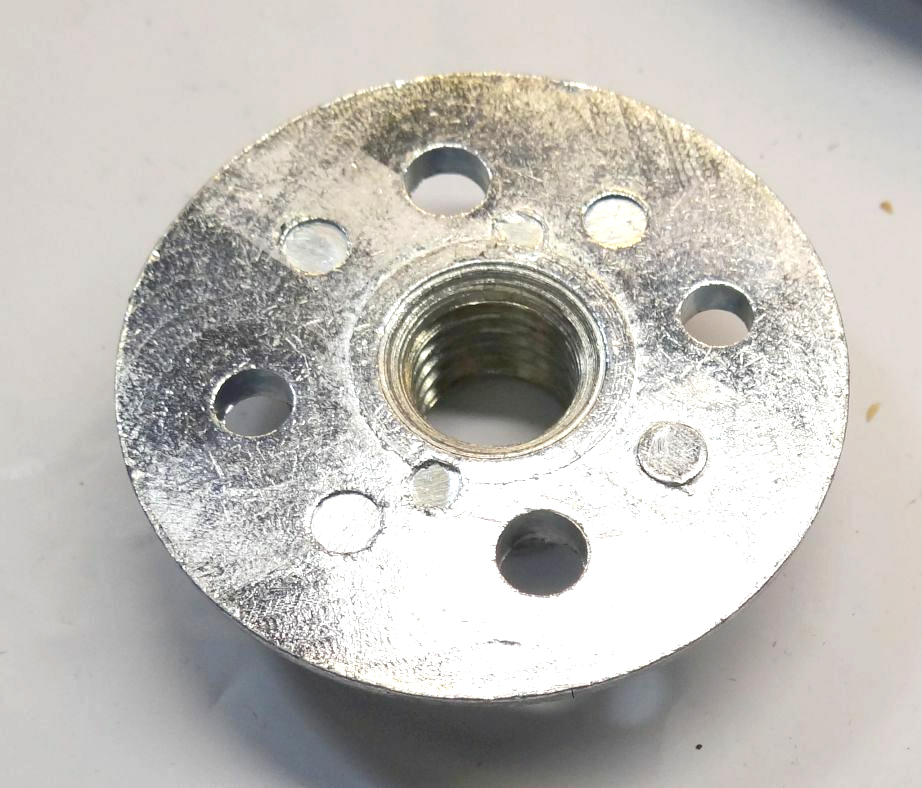 Lux Tools 7" Disc Pad Holder For Right Angle Grinders / Buffers 2 Count