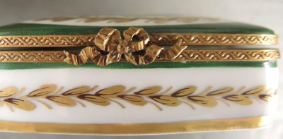 Vintage Limoges France Rochard Two Compartment Trinket Box Hand Painted Bee