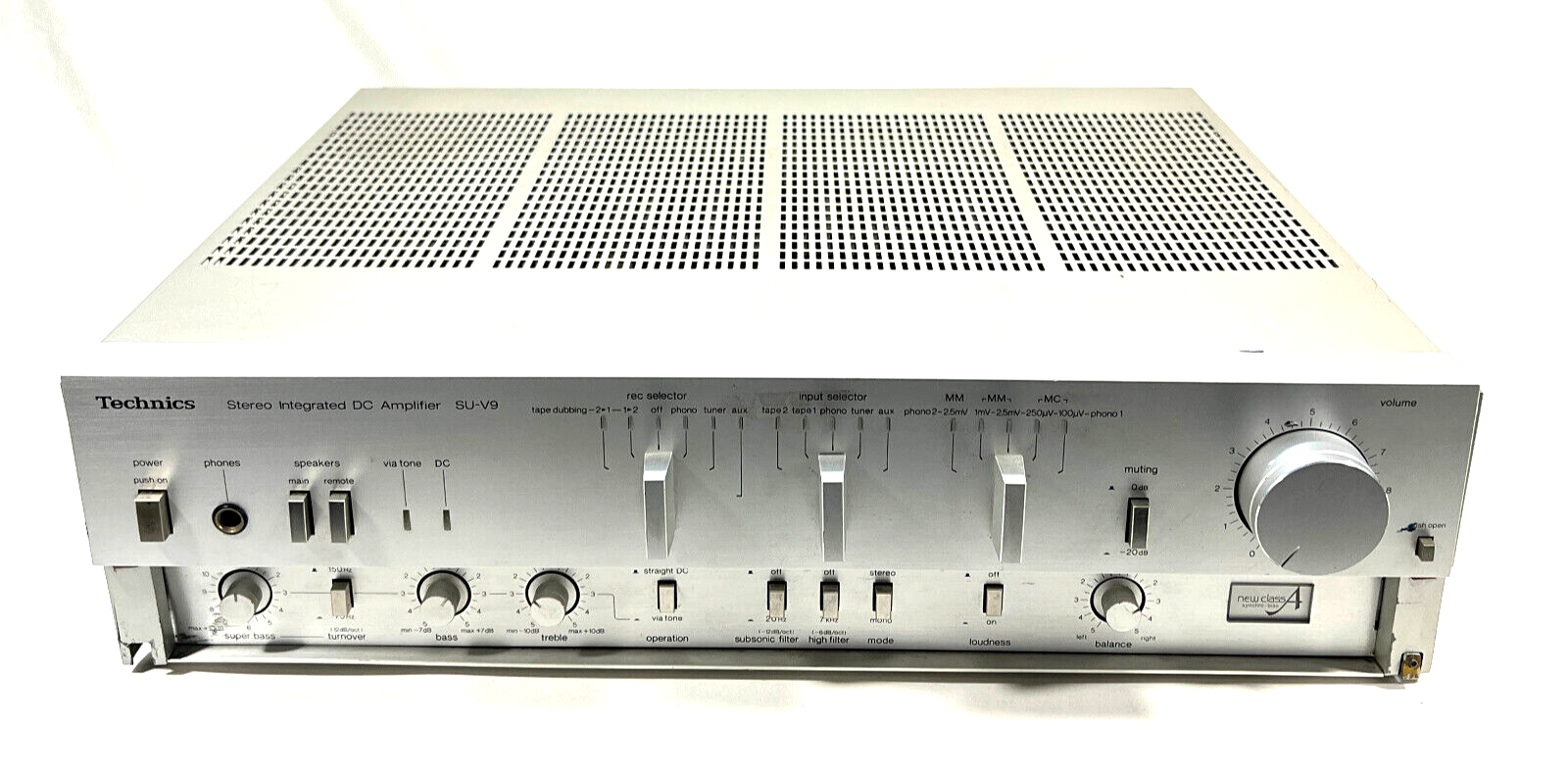 Technics　プリメインアンプ　SU−V９ Technics SU-V9 Integrated Amplifier *Power Tested Only* AS