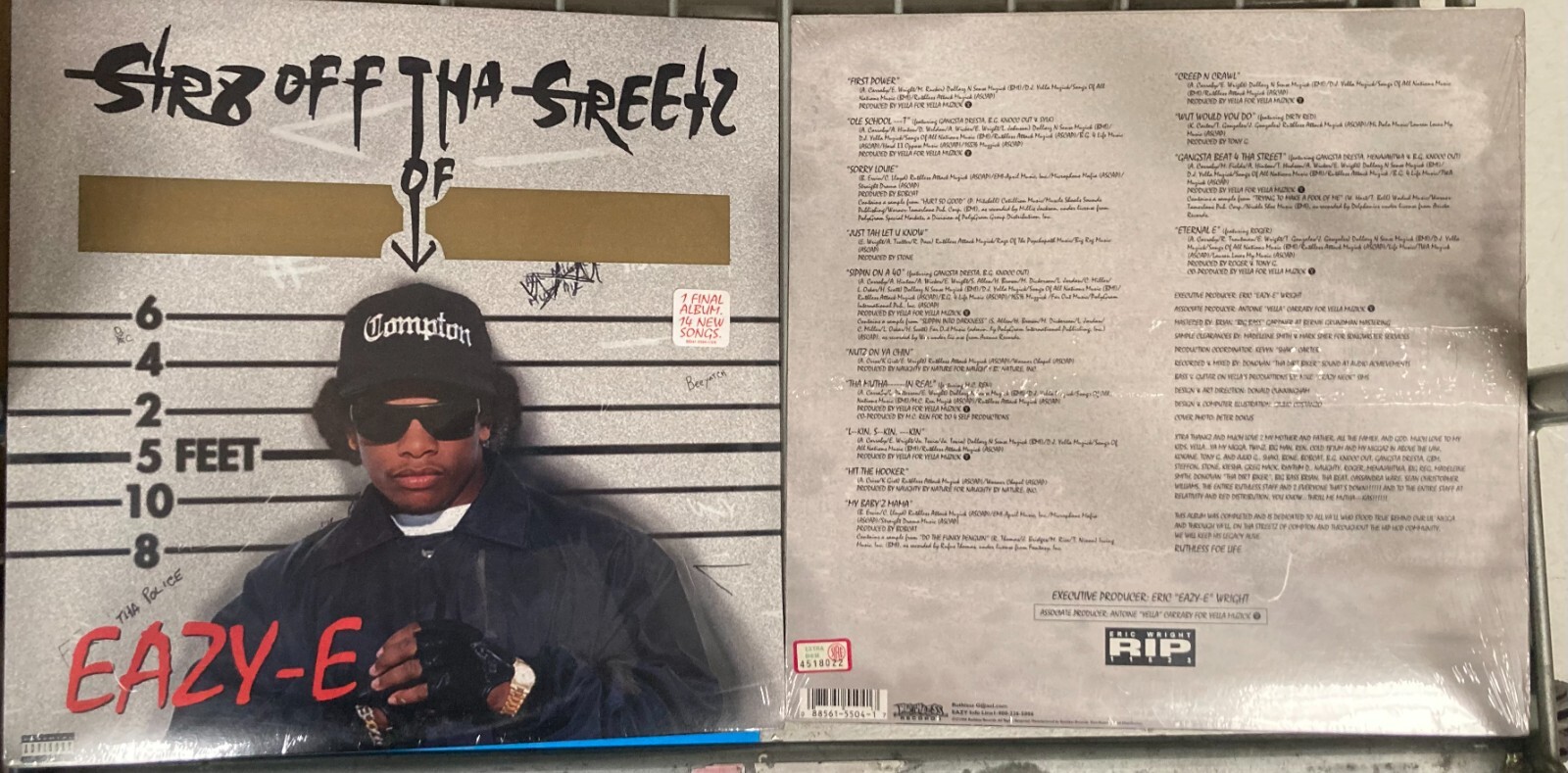 ピンズ・ピンバッジ・缶バッジ RAPMADE Rapper DMX travisscott ye kanye Eazy-E ‎– Str8 Off Tha Streetz Of Muthaphukkin Compton