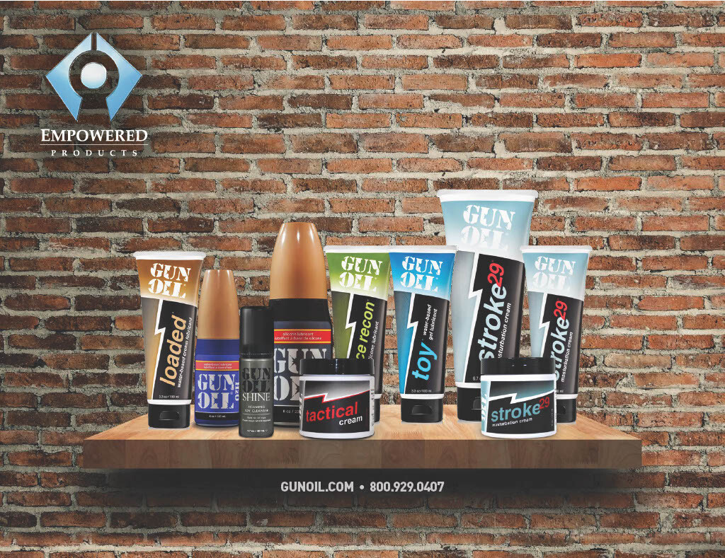 GUN OIL NATURAL Water Based Organic Personal Lubricant Long Lasting Sex Lube