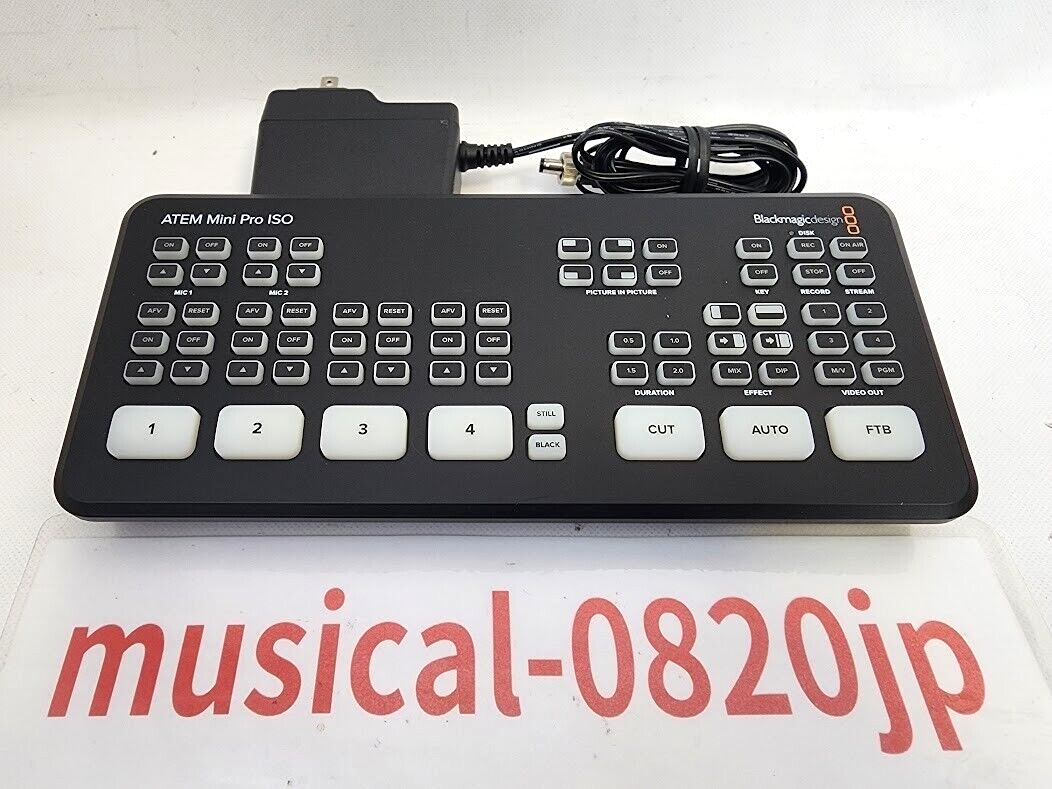 その他 Black Magic Design ATEM MINI PRO ATEM Mini – Getting Started | Blackmagic Design